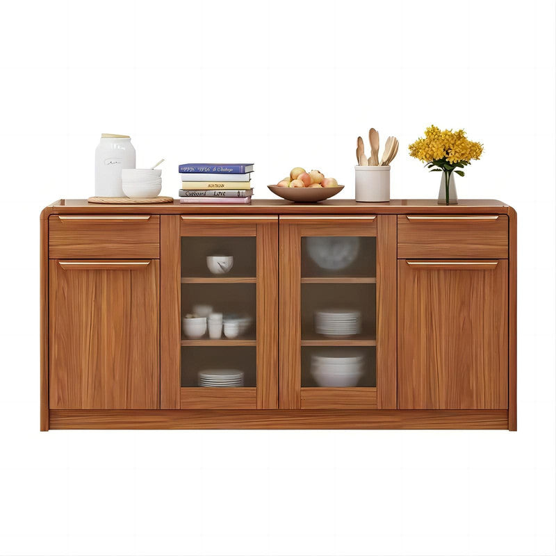 Wooden Side Cabinet Modern Living Room Kitchen Sideboard Cabinet Wine Cabinets Dining Room Furniture