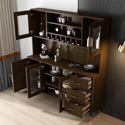 Use of Various Wine Cabinets Tableware Cabinets Wooden Cabinets and Glass